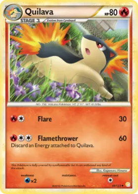 Quilava (HS 49) HeartGold & SoulSilver