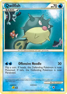 Qwilfish (HS 50) HeartGold & SoulSilver