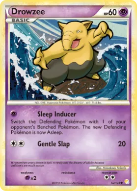 Drowzee (HS 62) HeartGold & SoulSilver