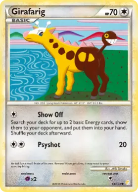 Girafarig (HS 64) HeartGold & SoulSilver