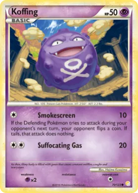 Koffing (HS 70) HeartGold & SoulSilver