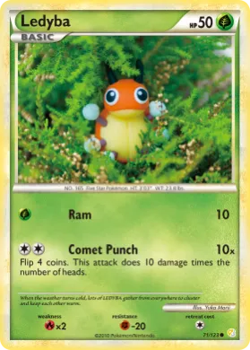 Ledyba (HS 71) HeartGold & SoulSilver