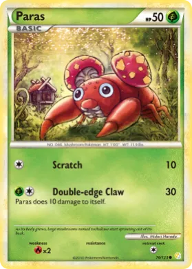 Paras (HS 76) HeartGold & SoulSilver