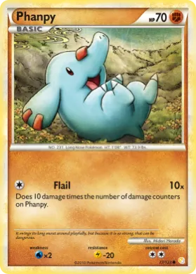 Phanpy (HS 77) HeartGold & SoulSilver