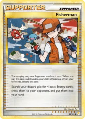 Fisherman (HS 92) HeartGold & SoulSilver
