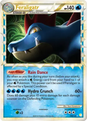 Feraligatr (HS 108) HeartGold & SoulSilver