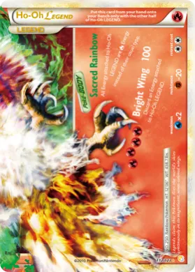 Ho-Oh LEGEND (HS 112) HeartGold & SoulSilver