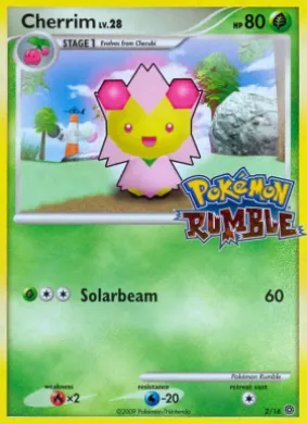 Cherrim ( 2) Pokémon Rumble
