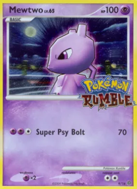 Mewtwo ( 9) Pokémon Rumble