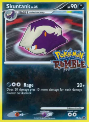 Skuntank ( 13) Pokémon Rumble