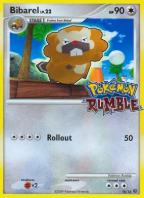 Bibarel ( 16) Pokémon Rumble