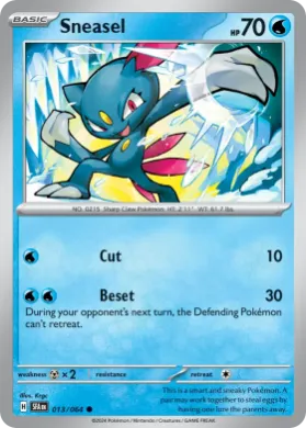 Sneasel (SFA 13) Shrouded Fable