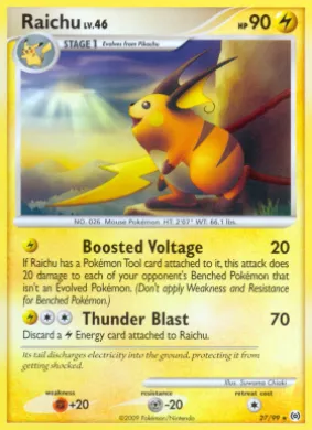 Raichu (AR 27) Arceus