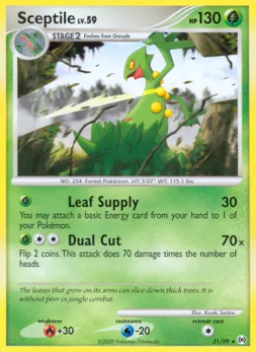 Sceptile (AR 31) Arceus