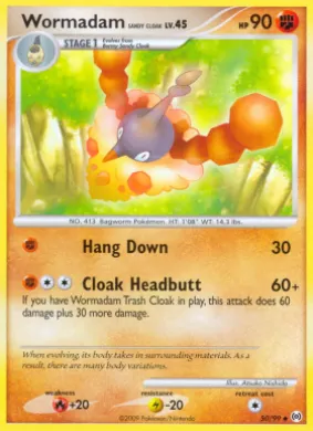 Wormadam Sandy Cloak (AR 50) Arceus