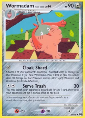 Wormadam Trash Cloak (AR 51) Arceus