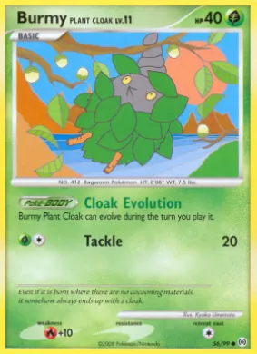 Burmy Plant Cloak (AR 56) Arceus