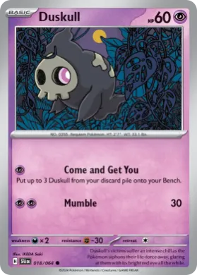 Duskull (SFA 18) Shrouded Fable