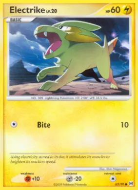 Electrike (AR 63) Arceus