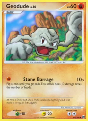 Geodude (AR 65) Arceus