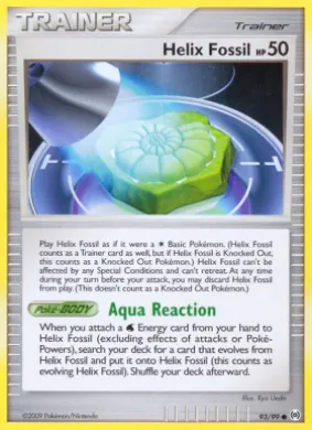 Helix Fossil (AR 93) Arceus