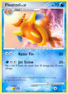 Floatzel (SV 58) Supreme Victors