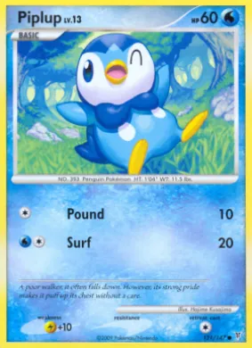 Piplup (SV 121) Supreme Victors