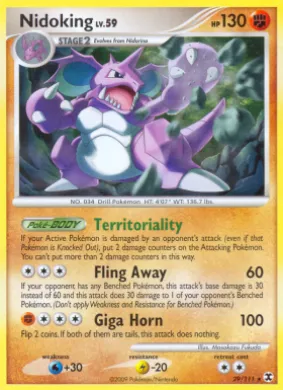 Nidoking (RR 29) Rising Rivals