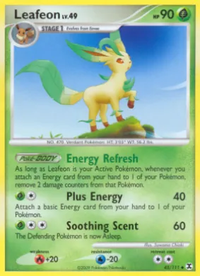 Leafeon (RR 45) Rising Rivals