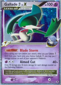 Gallade E4 LV.X (RR 106) Rising Rivals