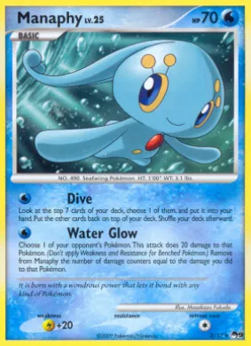 Manaphy ( 2) POP Series 9