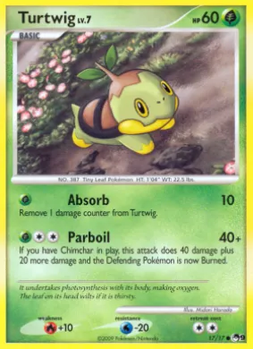 Turtwig ( 17) POP Series 9