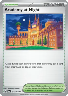 Academy at Night (SFA 54) Shrouded Fable