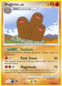 Dugtrio (PL 24) Platinum