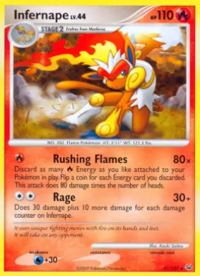 Infernape (PL 31) Platinum