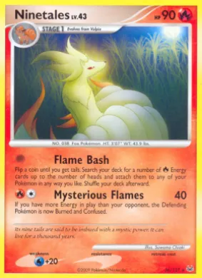 Ninetales (PL 36) Platinum