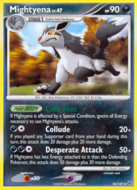 Mightyena (PL 54) Platinum