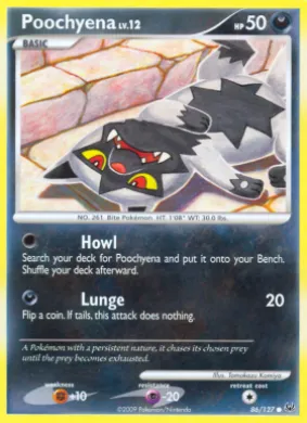 Poochyena (PL 86) Platinum