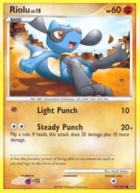 Riolu (PL 91) Platinum