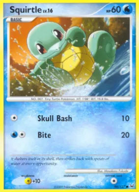 Squirtle (PL 96) Platinum