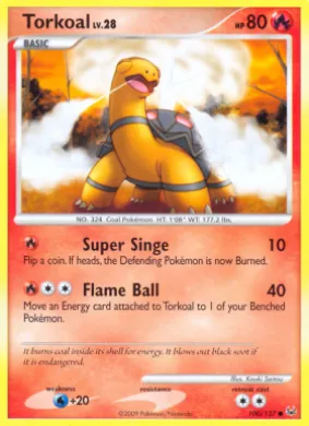 Torkoal (PL 100) Platinum