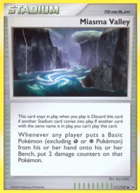 Miasma Valley (PL 111) Platinum