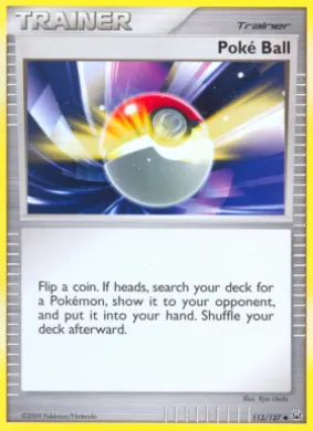 Poké Ball (PL 113) Platinum
