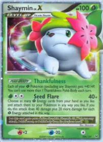 Shaymin LV.X (PL 126) Platinum