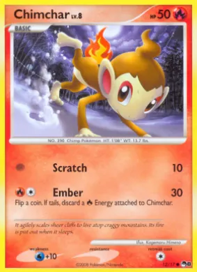 Chimchar ( 12) POP Series 8