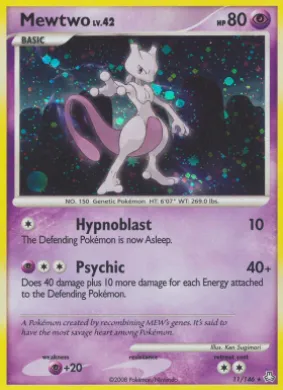 Mewtwo (LA 11) Legends Awakened