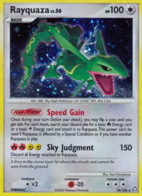 Rayquaza (LA 14) Legends Awakened