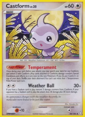 Castform (LA 48) Legends Awakened