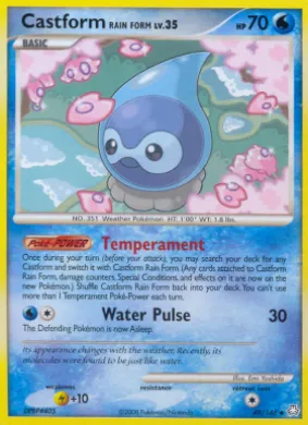 Castform Rain Form (LA 49) Legends Awakened