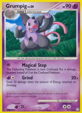 Grumpig (LA 56) Legends Awakened